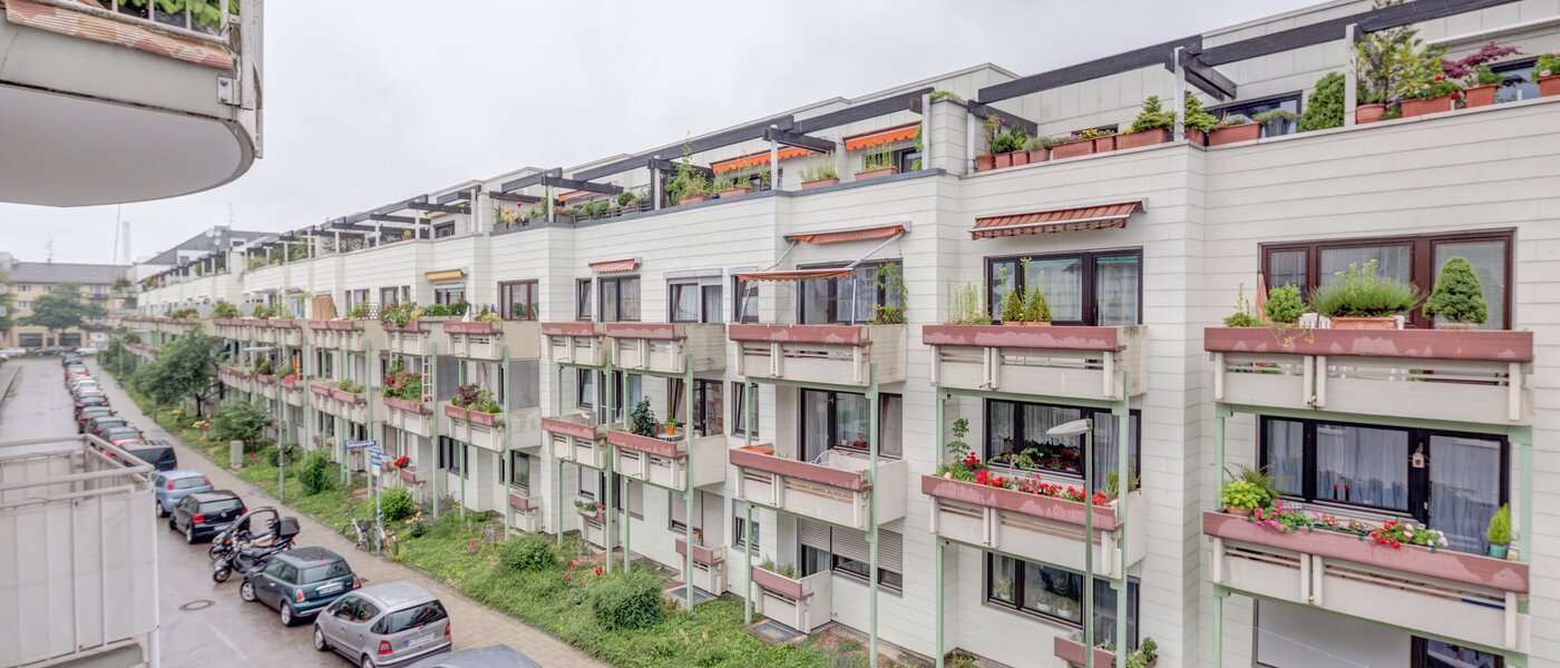 квартира München Giesing 03 вид из окна 9537