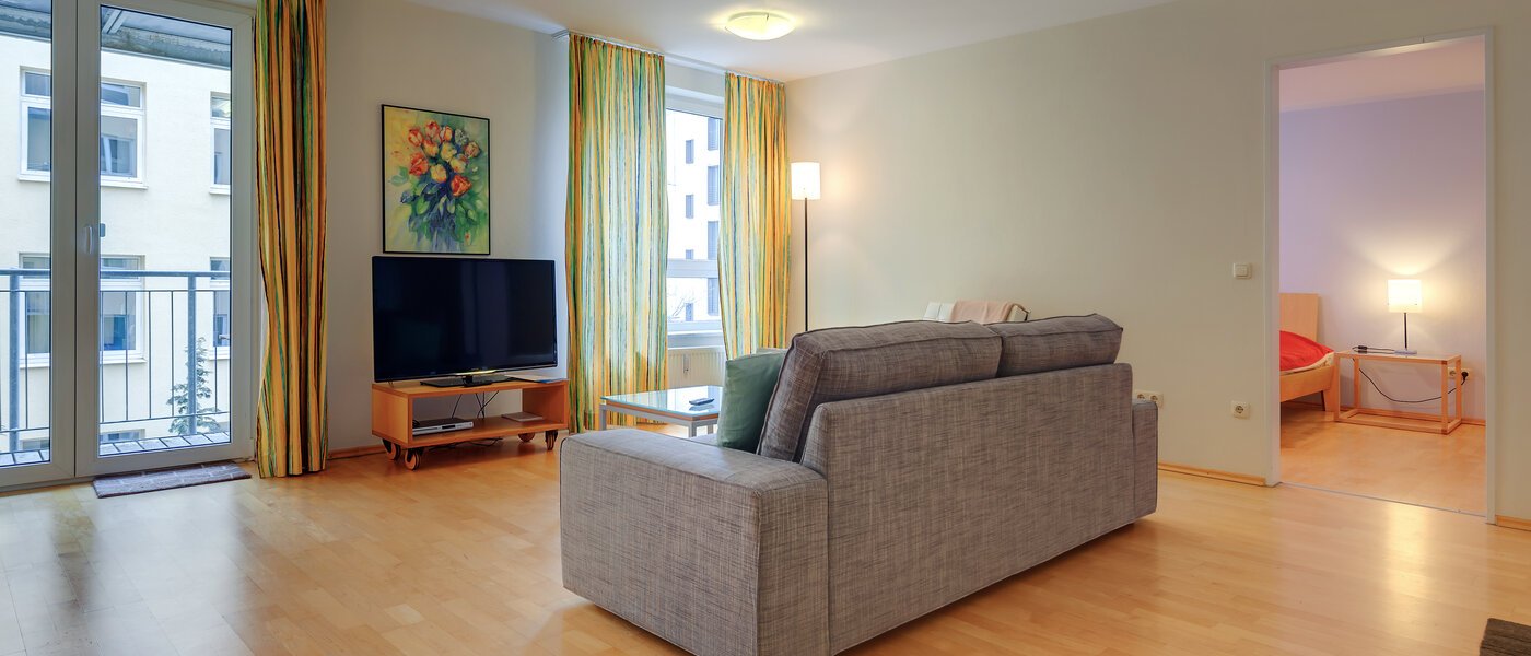 квартира München Maxvorstadt - Museumsviertel 01 гостиная 954