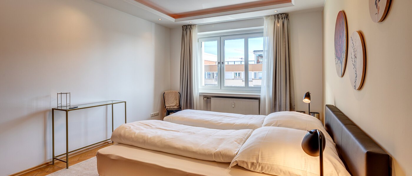 квартира Unterschleißheim Am Hart 02 спальная комната 955