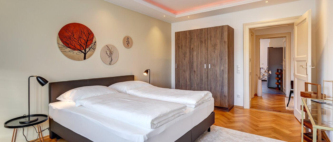 квартира Unterschleißheim Am Hart 03 спальная комната 955