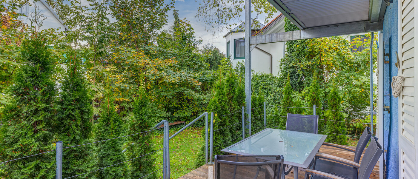 квартира München Waldtrudering 01 терраса 9555