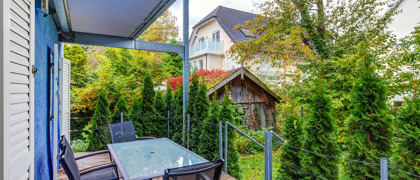 квартира München Waldtrudering 03 терраса 9555