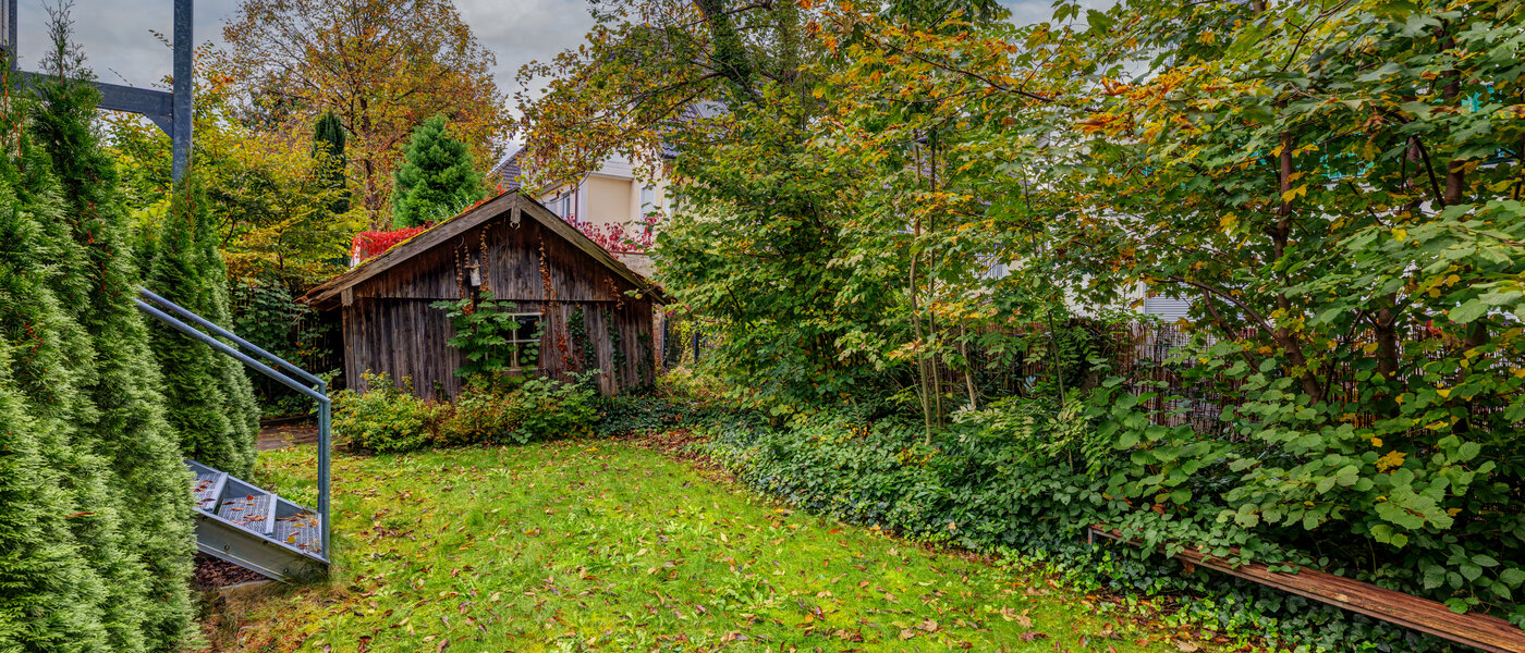 квартира München Waldtrudering 01 общий сад для жильцов дома 9555