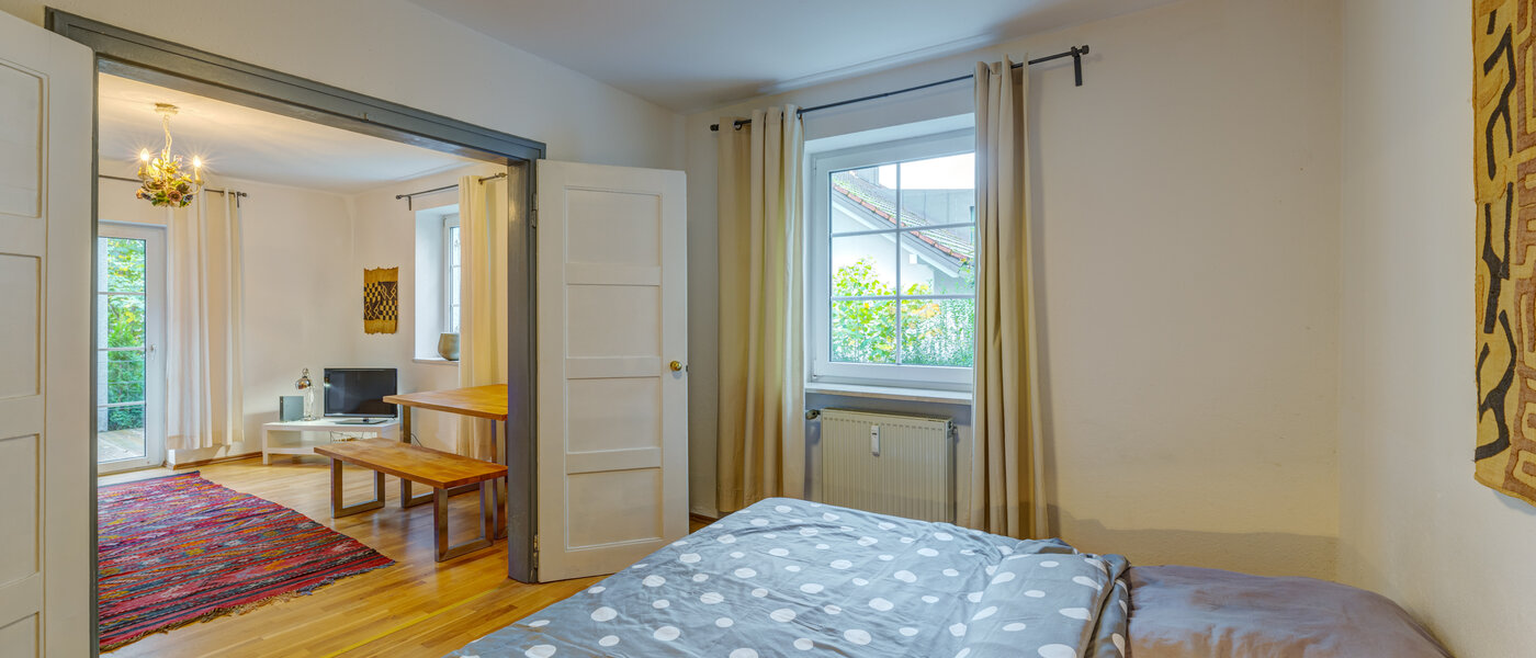 квартира München Waldtrudering 02 спальная комната 9555