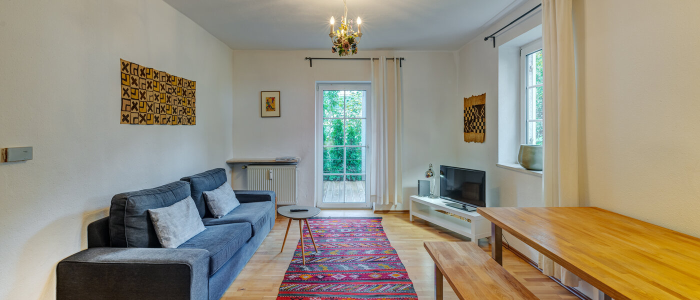 квартира München Waldtrudering 01 жилое пространство 9555