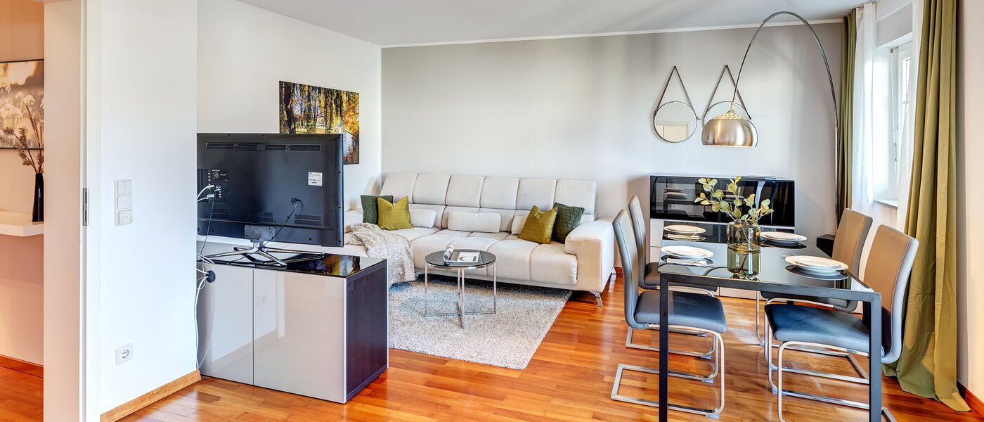 квартира München Schwabing-Nord (zw. Leopoldstraße & Englischen Garten) 03 жилое пространство 9573