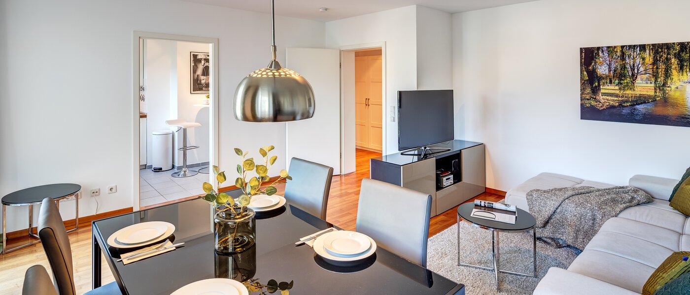 квартира München Schwabing-Nord (zw. Leopoldstraße & Englischen Garten) 04 жилое пространство 9573