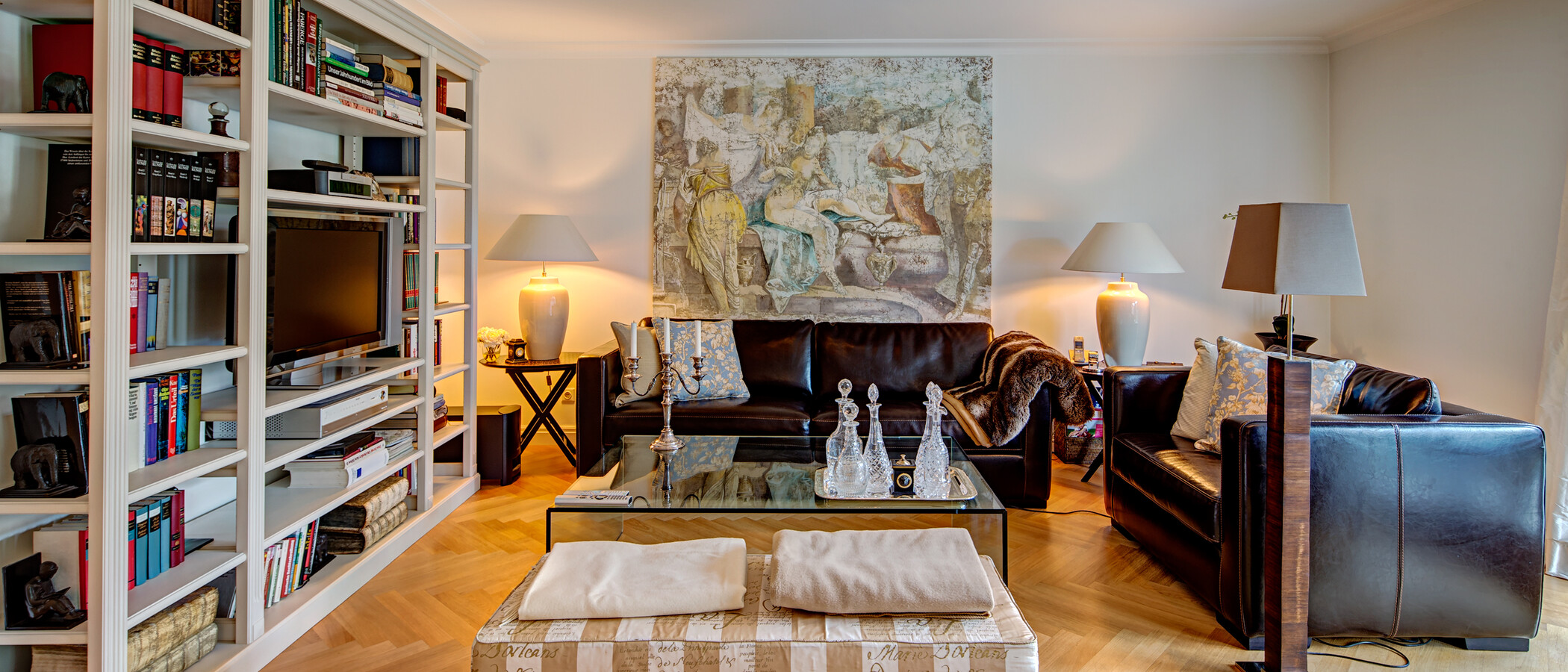 квартира München Lehel 02 гостиная 9576