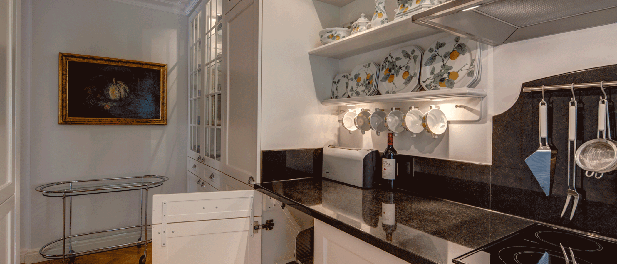квартира München Lehel 03 кухня 9576