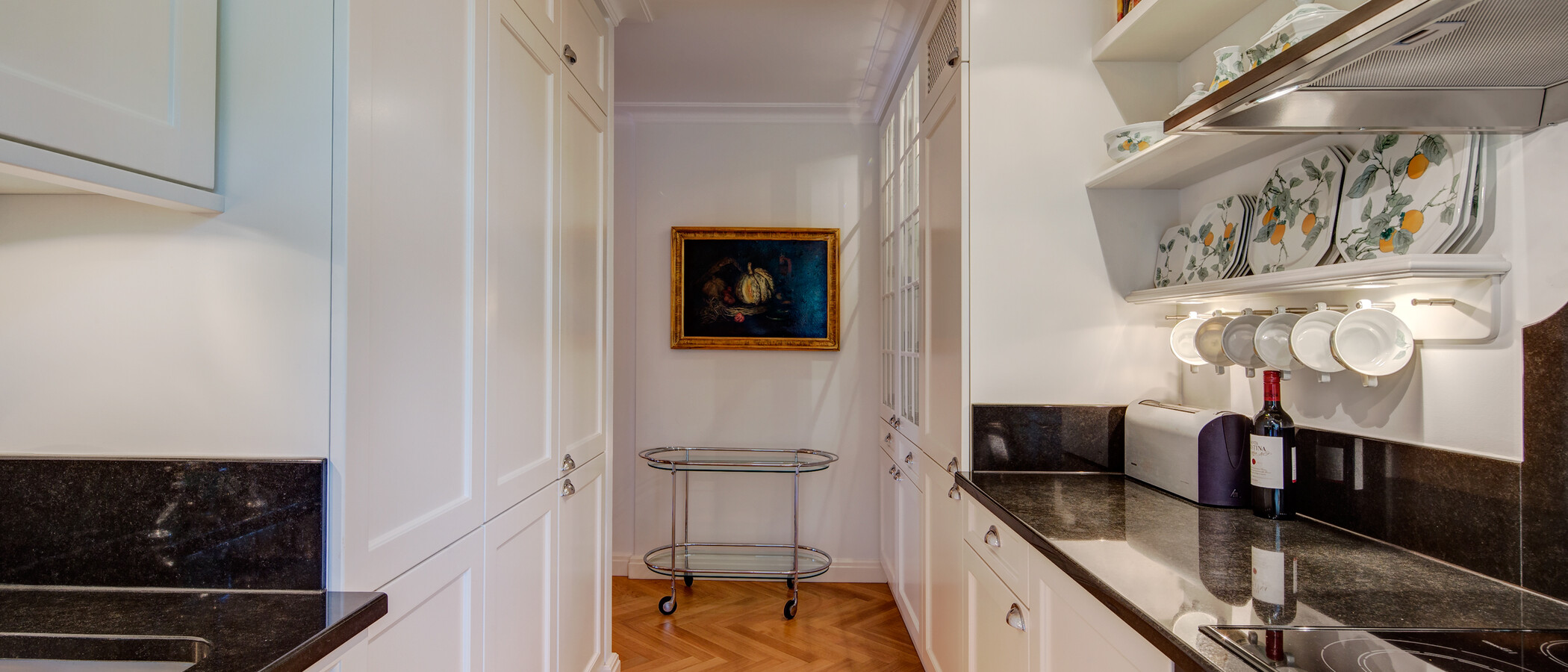 квартира München Lehel 05 кухня 9576