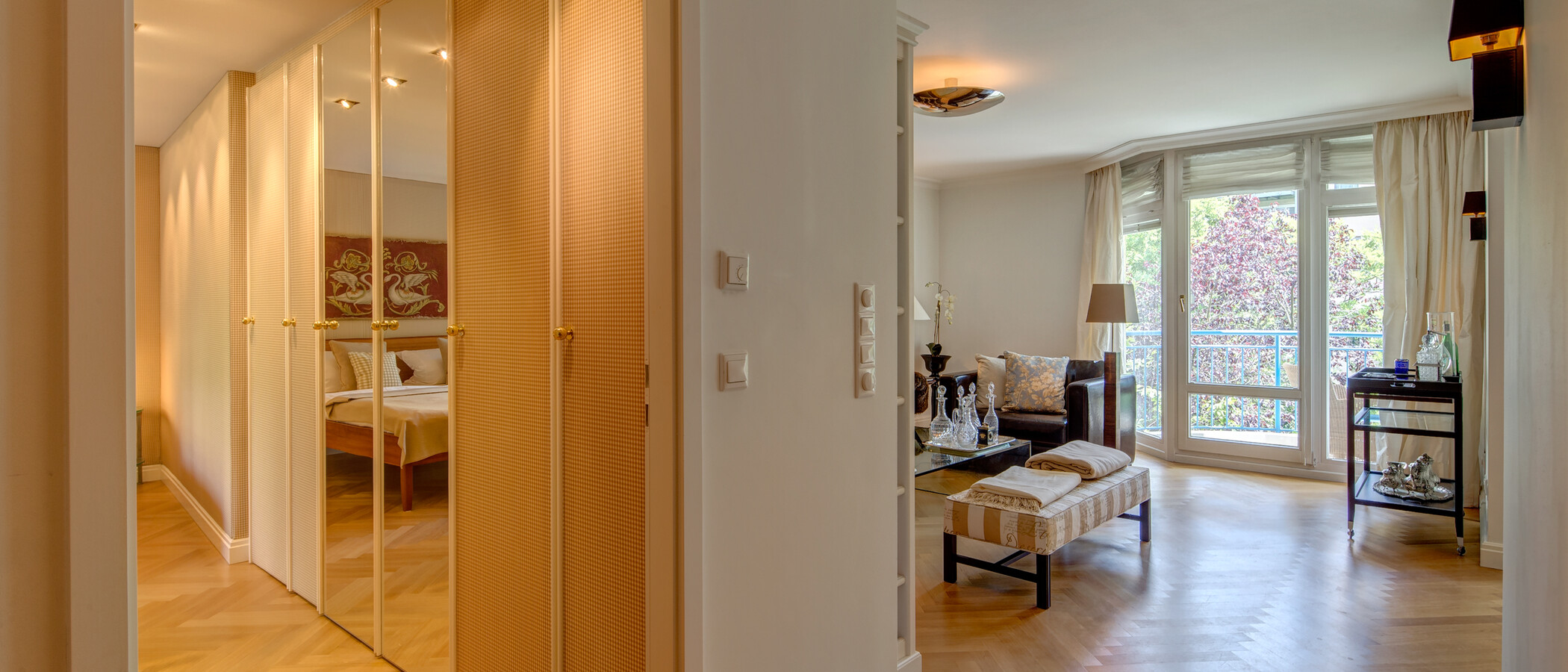 квартира München Lehel 03 коридор 9576