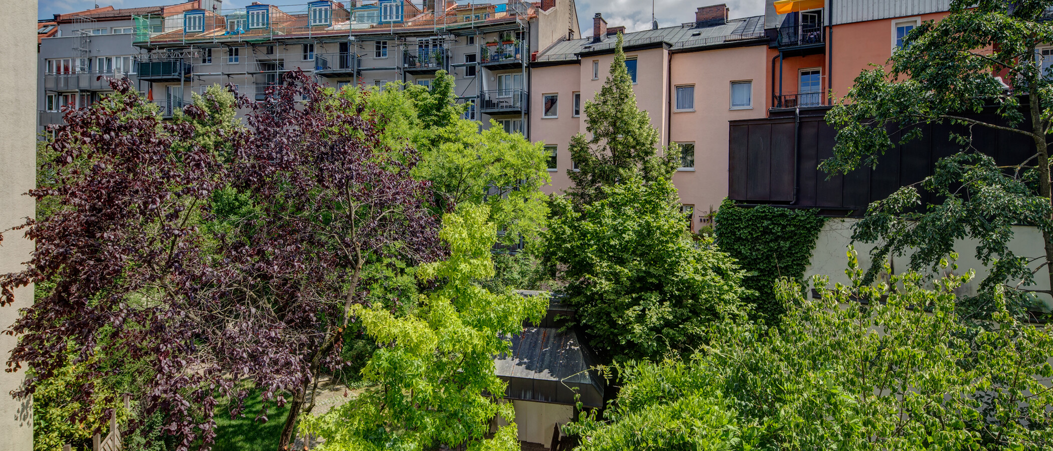 квартира München Lehel 02 вид из окна 9576