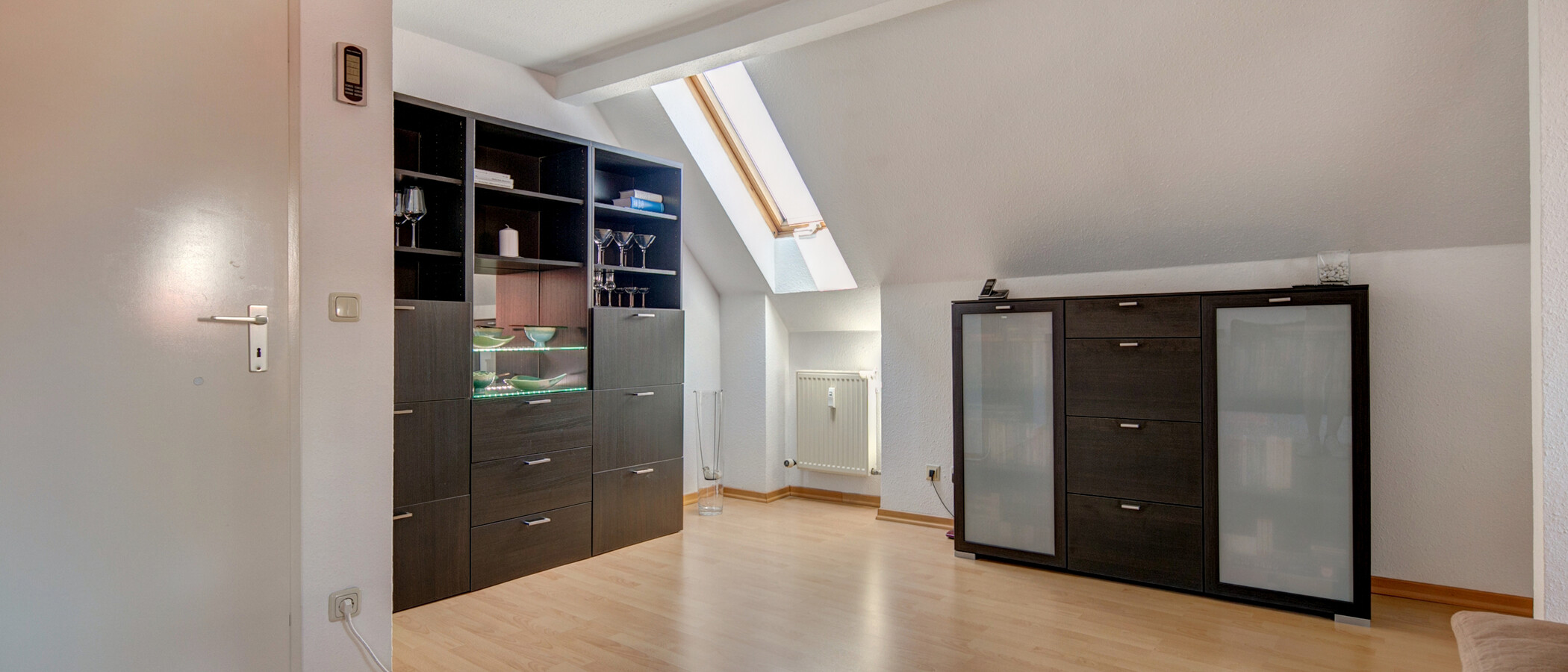 мансардная квартира München Haidhausen 06 гостиная 9579