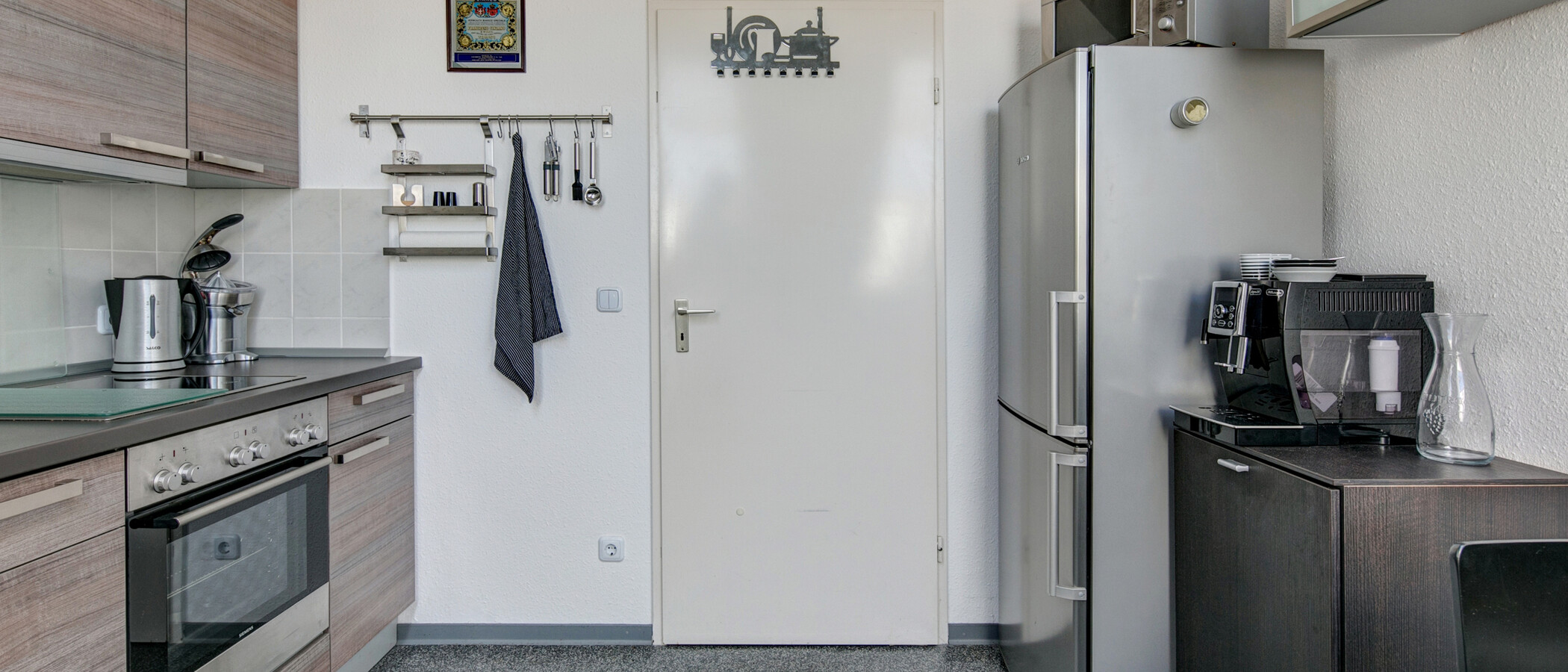 мансардная квартира München Haidhausen 04 кухня 9579