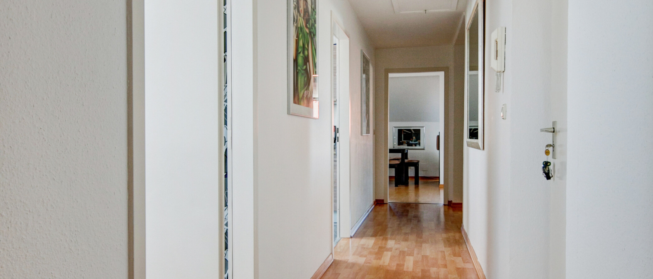 мансардная квартира München Haidhausen 01 коридор 9579