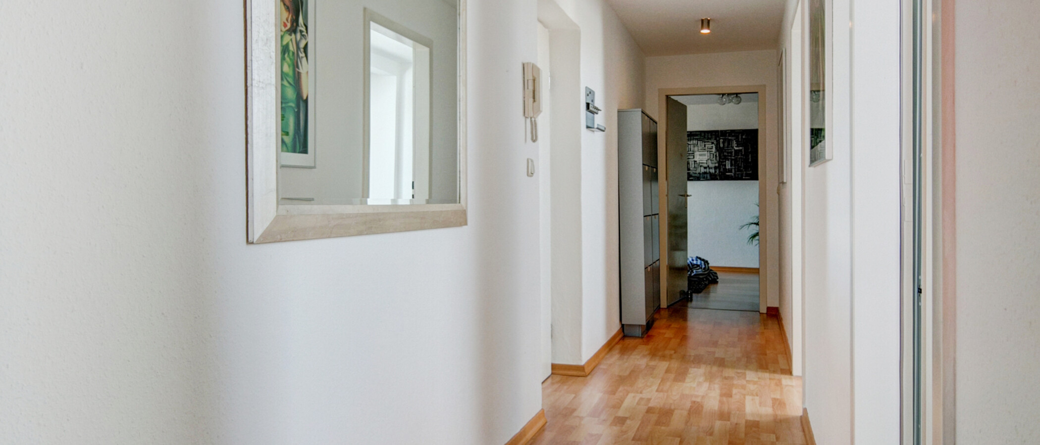 мансардная квартира München Haidhausen 02 коридор 9579