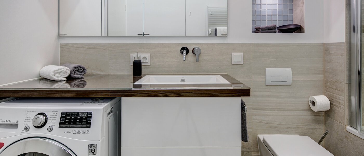 мансардная квартира München Schwabing-Nord (zw. Belgrad- & Leopoldstraße) 03 ванная комната 9584