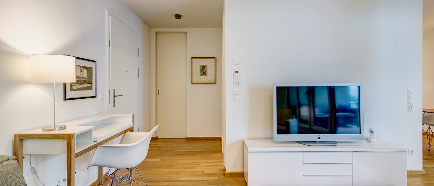 квартира München Glockenbachviertel 04 гостиная 9591