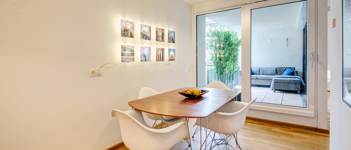 квартира München Glockenbachviertel 04 кухня 9591