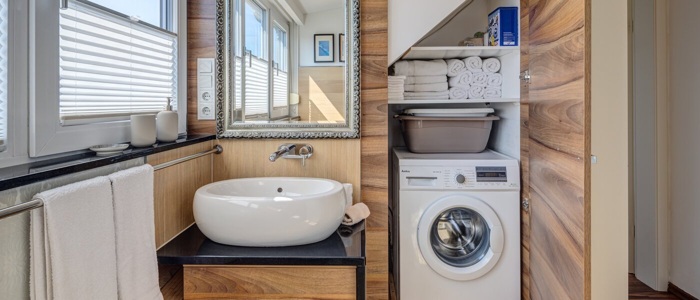 квартира München Berg am Laim 03 ванная комната 9597