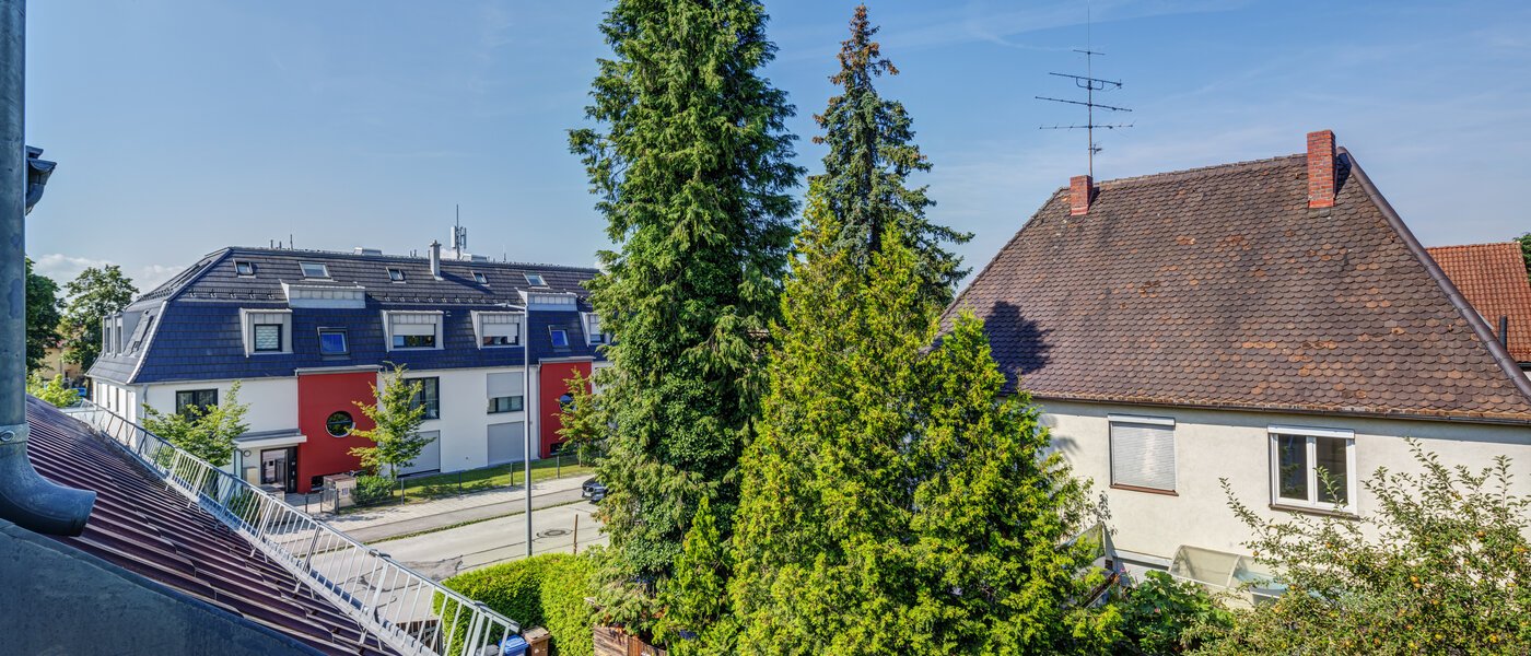 квартира München Berg am Laim 03 вид из окна 9597