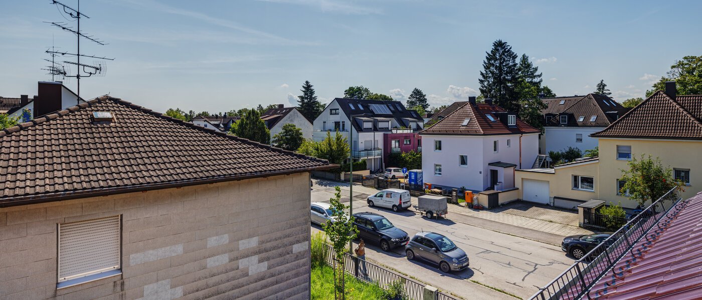 квартира München Berg am Laim 07 вид из окна 9597