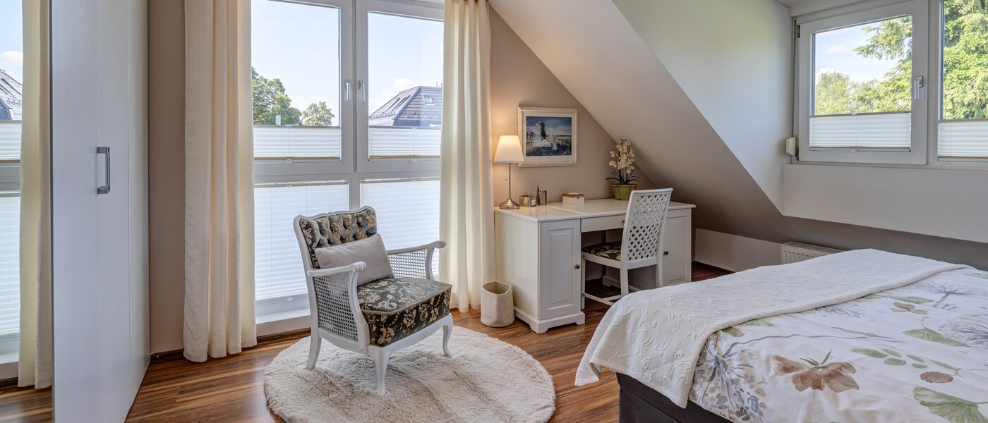 квартира München Berg am Laim 01 спальная комната 9597