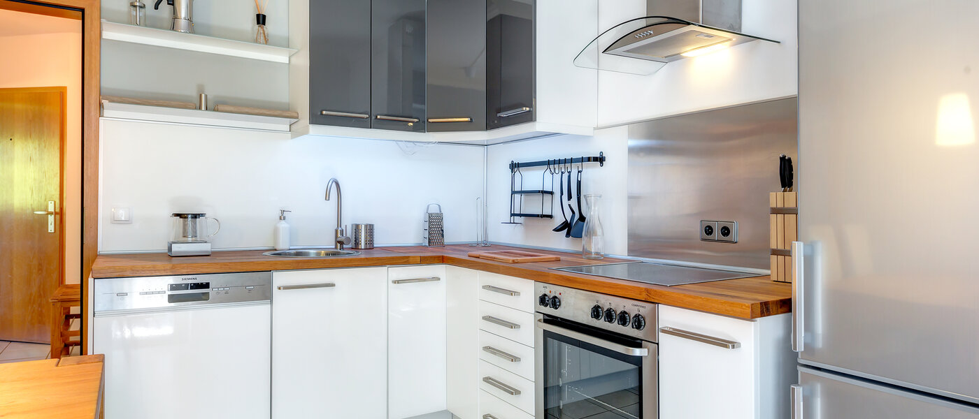 квартира München Waldtrudering 01 кухня 9604