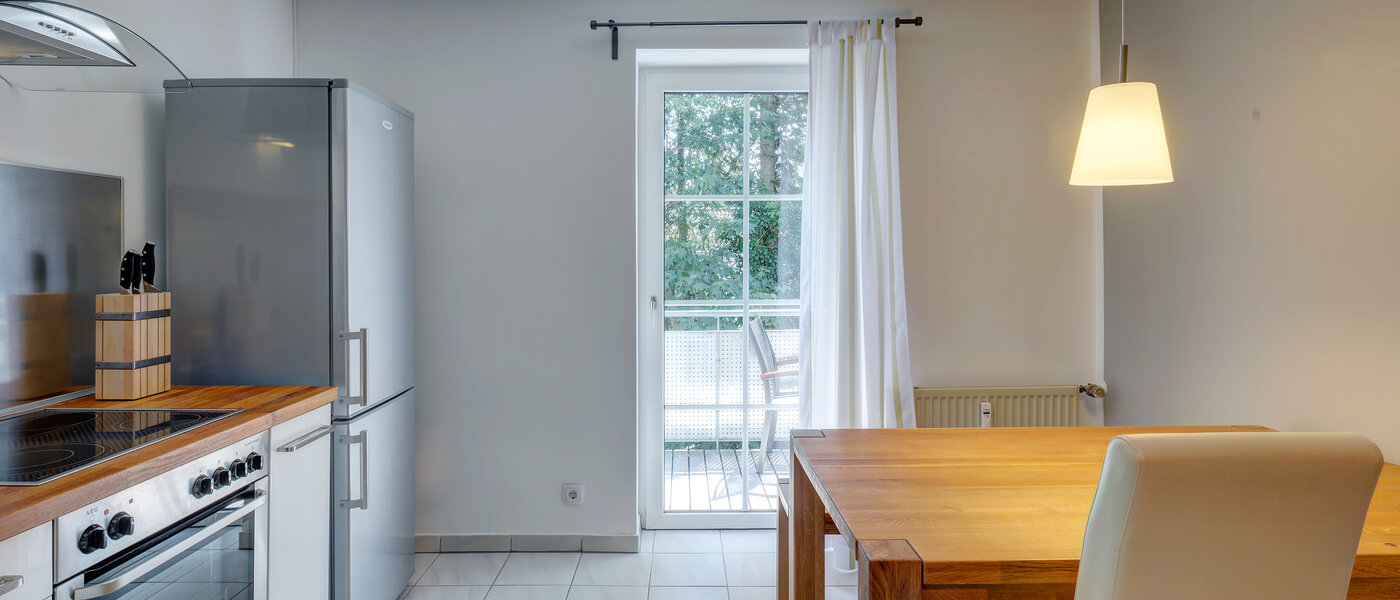 квартира München Waldtrudering 02 кухня 9604