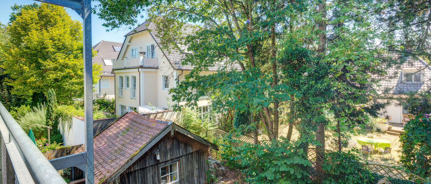 квартира München Waldtrudering 02 вид из окна 9604