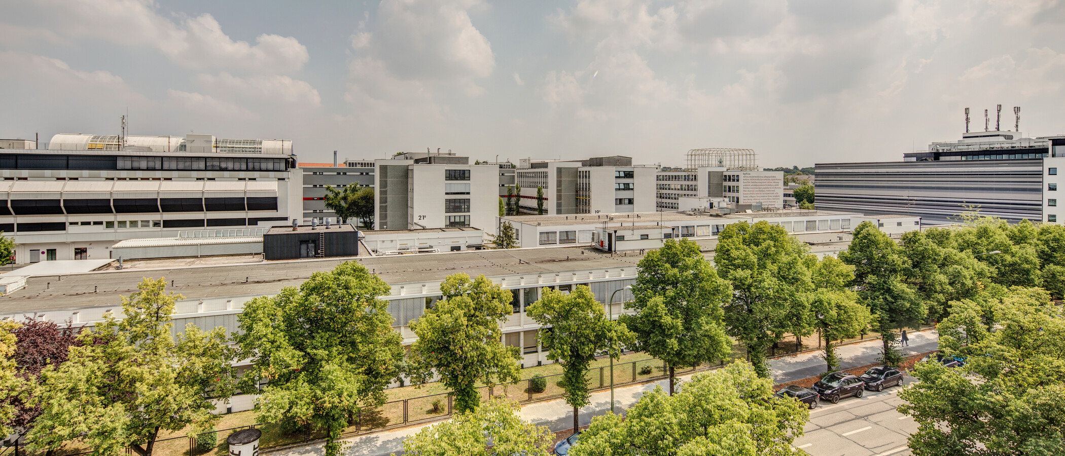 мансардная квартира München Giesing 02 вид из окна 9613