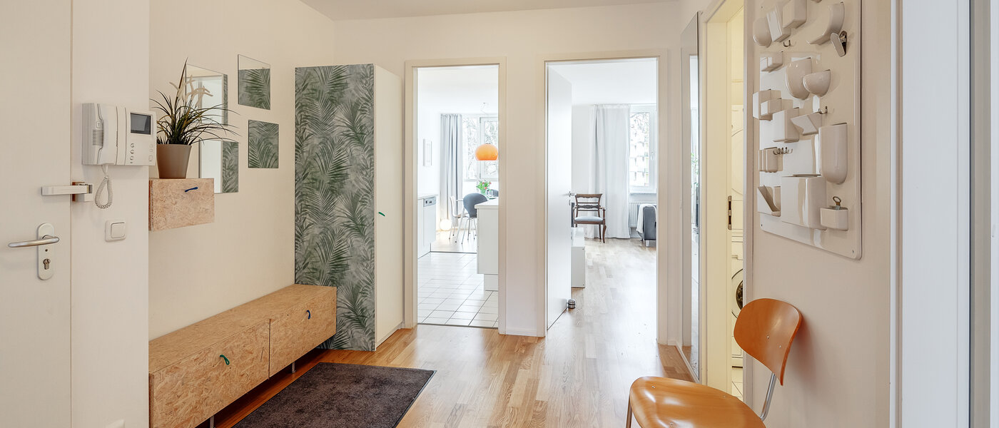 квартира München Maxvorstadt - Museumsviertel 01 коридор 9616