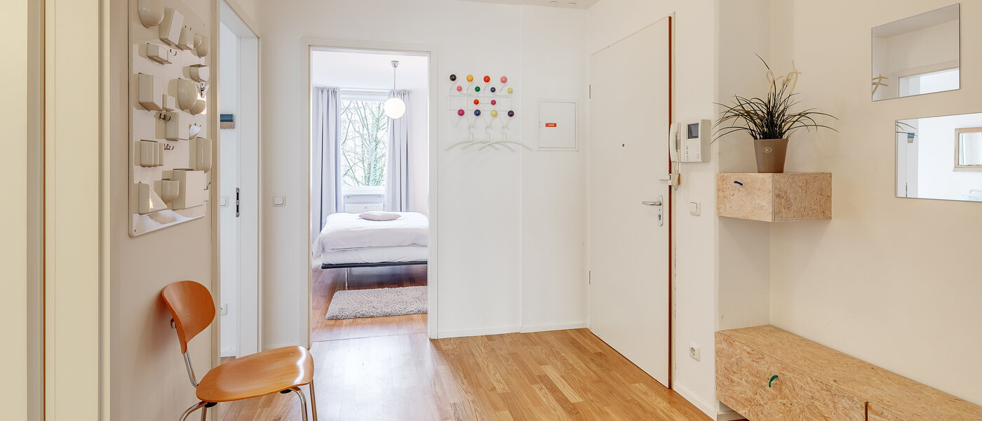 квартира München Maxvorstadt - Museumsviertel 03 коридор 9616