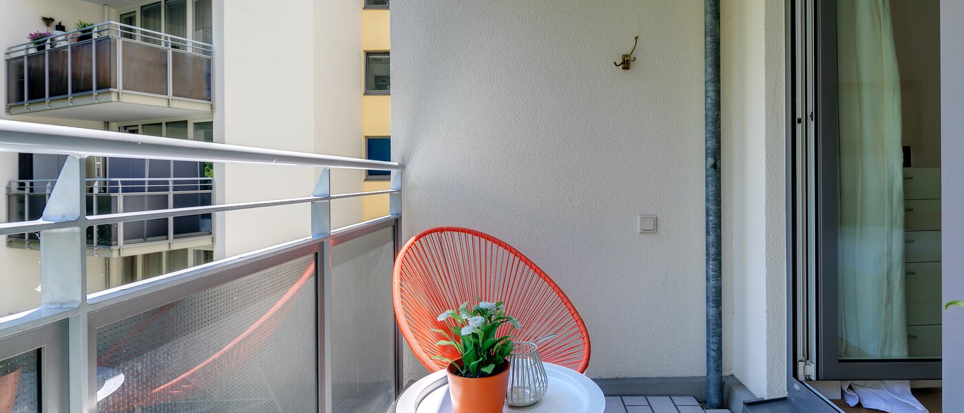 квартира München Maxvorstadt - Museumsviertel 02 балкон 9616