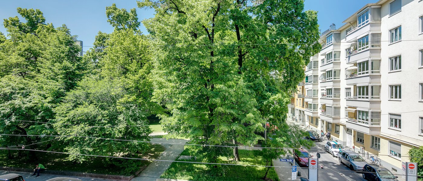 квартира München Maxvorstadt - Museumsviertel 04 вид из окна 9616