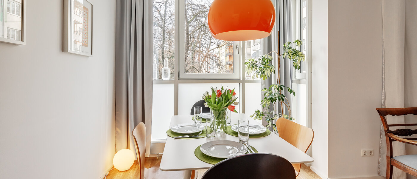 квартира München Maxvorstadt - Museumsviertel 02 обеденная зона 9616