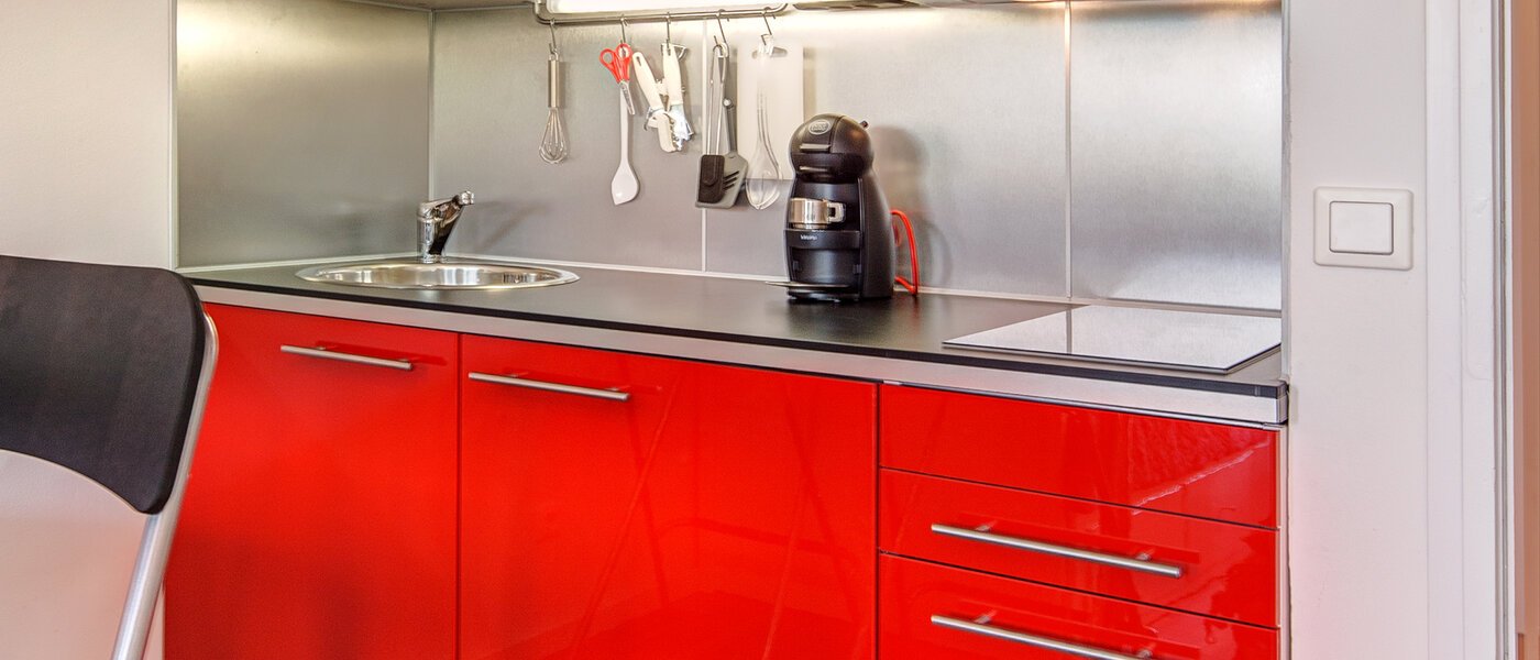 квартира München Schwabing-Nord (zw. Leopoldstraße & Englischen Garten) 02 кухня 9622