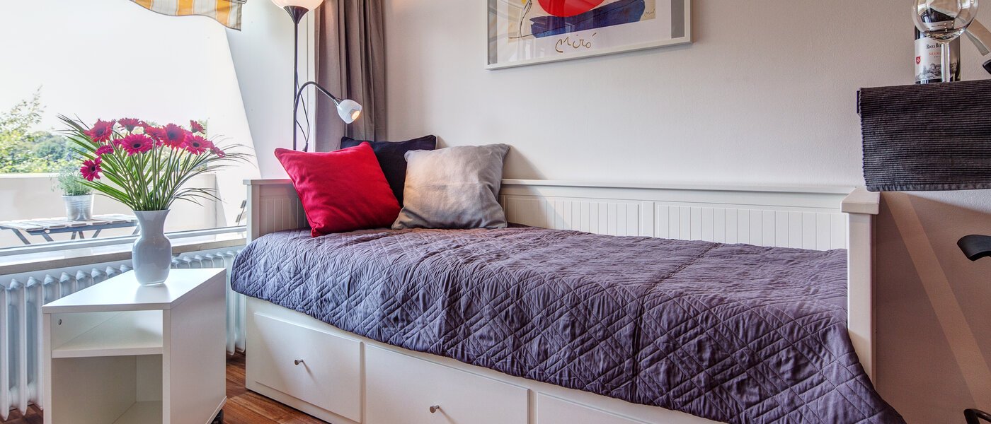 квартира München Schwabing-Nord (zw. Leopoldstraße & Englischen Garten) 01 спальная 9622