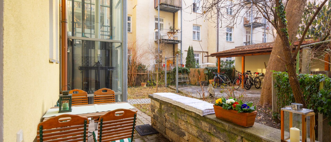 квартира München Haidhausen 01 вид из окна 9630