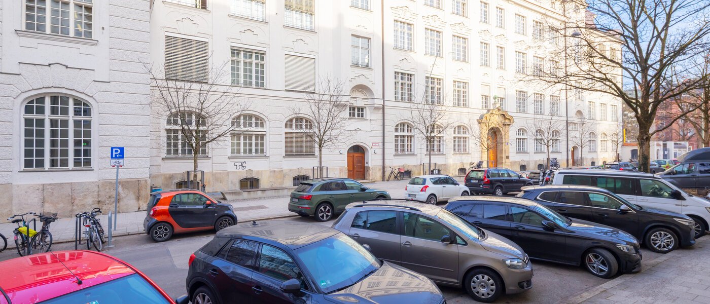 квартира München Haidhausen 03 вид из окна 9630