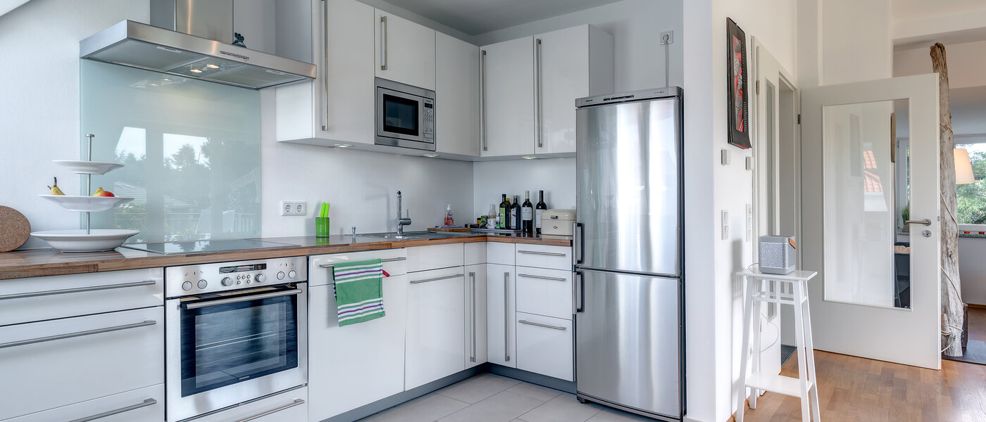 мансардная квартира München Obermenzing 02 кухня 9637