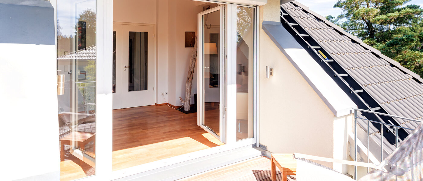 мансардная квартира München Obermenzing 02 терраса 9637