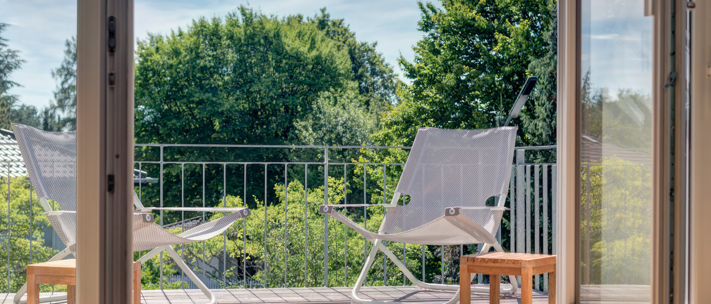 мансардная квартира München Obermenzing 04 терраса 9637