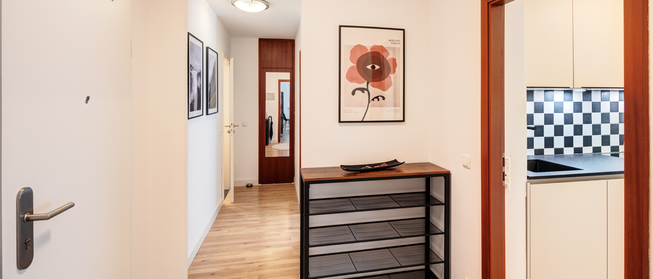 квартира München Lehel 03 коридор 9663