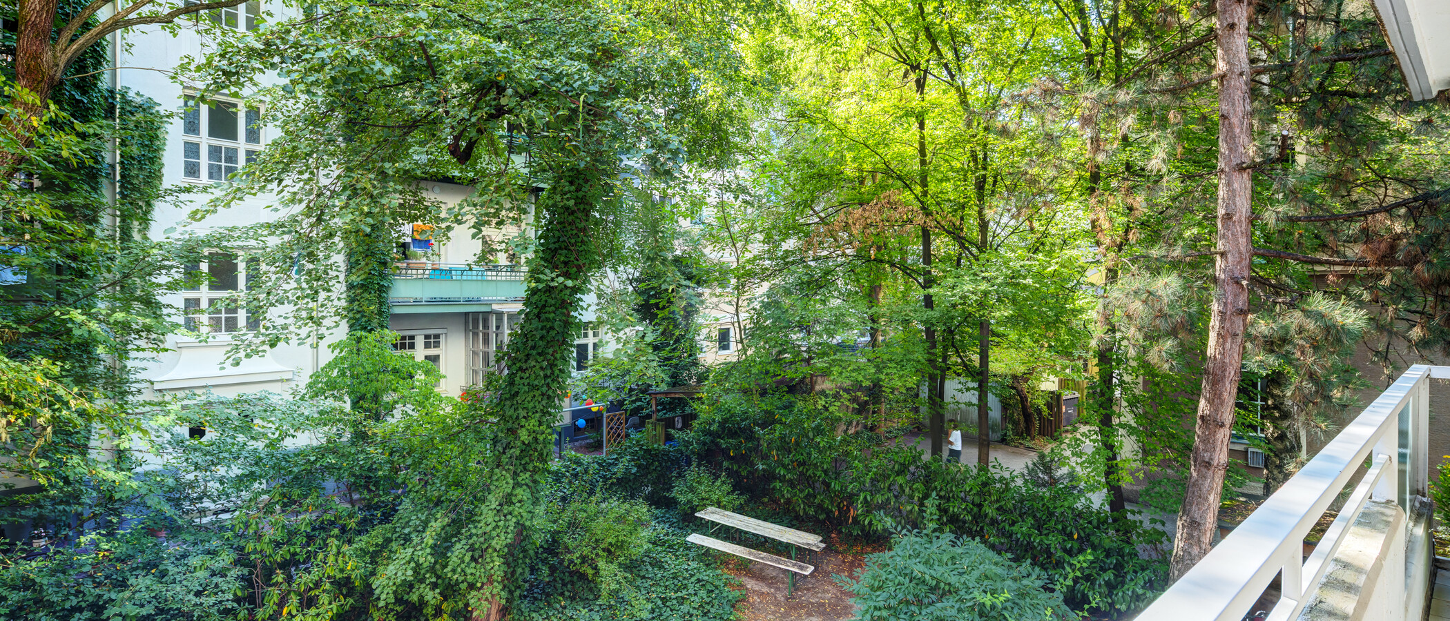 квартира München Lehel 02 вид из окна 9663