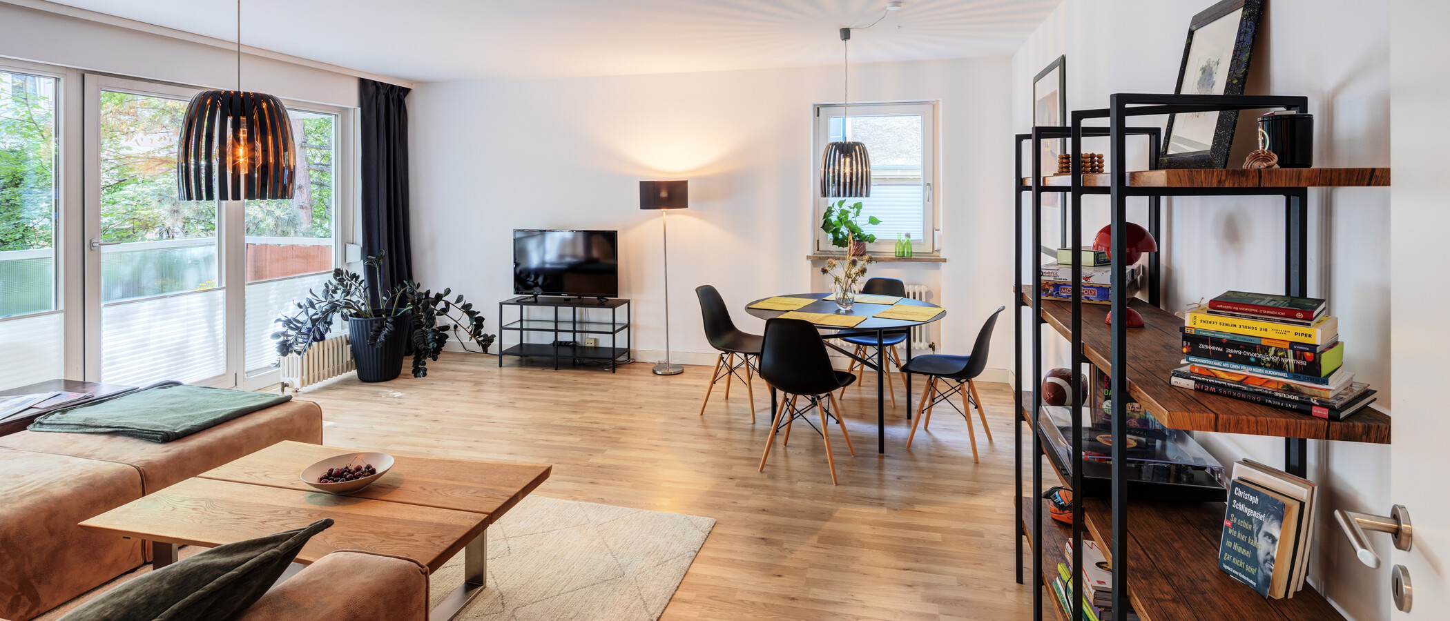 квартира München Lehel 03 гостиная 9663