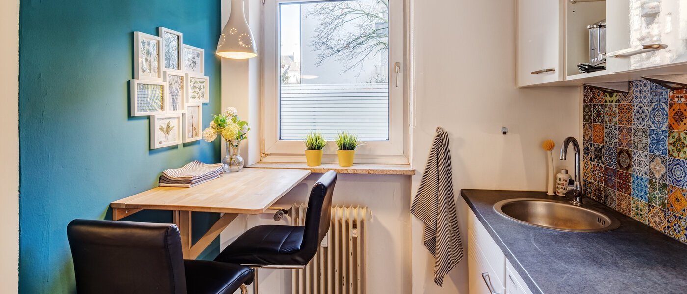 квартира München Maxvorstadt 02 кухня 9664