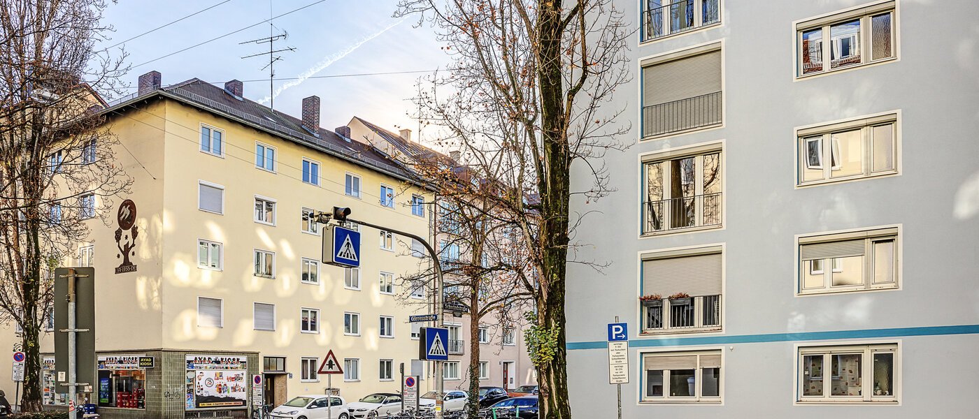 квартира München Maxvorstadt 01 вид из окна 9664