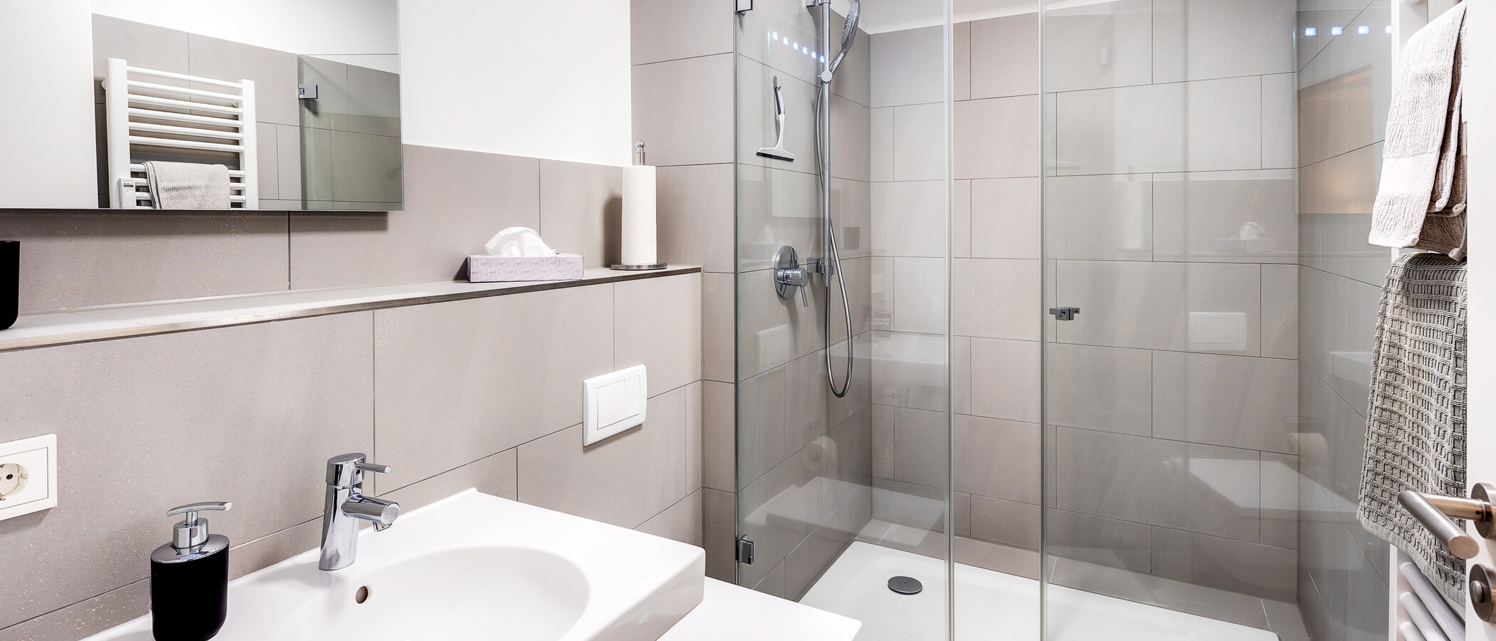 квартира München Ramersdorf 01 ванная комната 9668