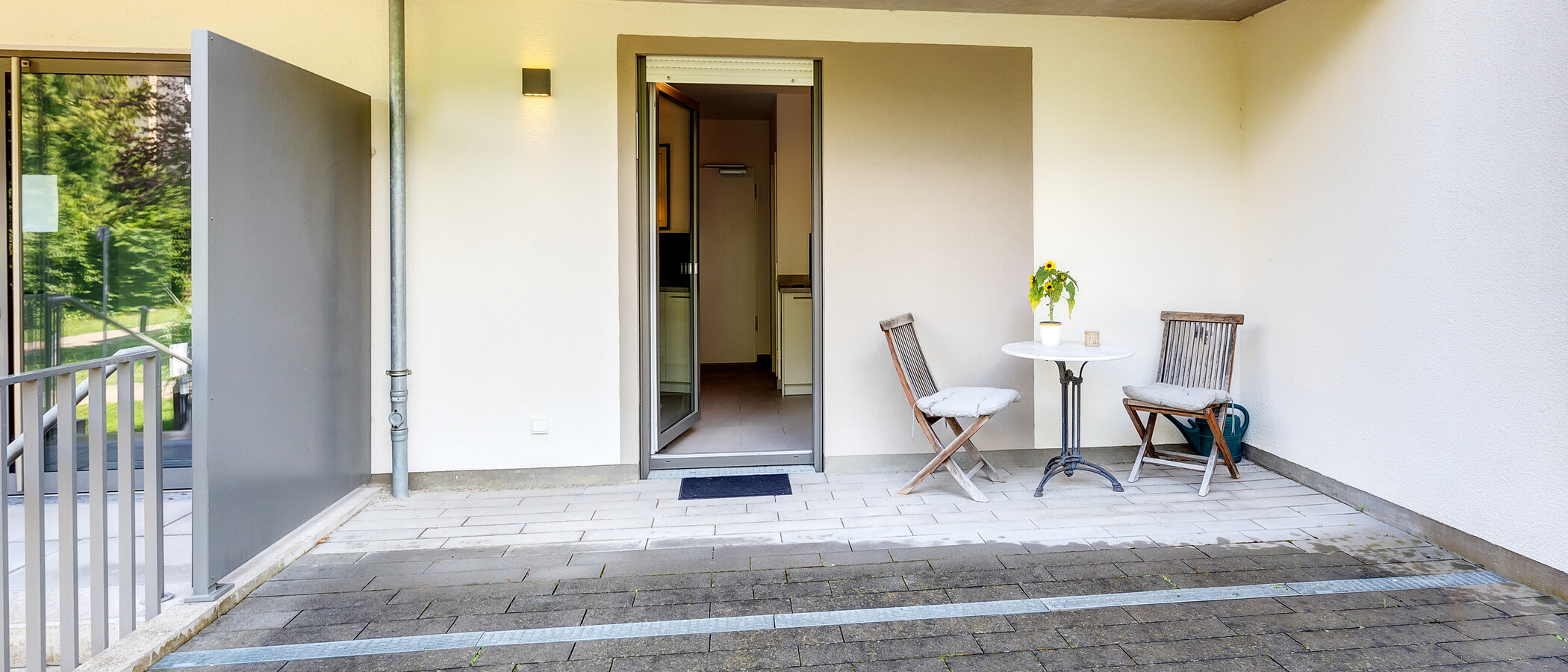 квартира München Ramersdorf 01 терраса 9668